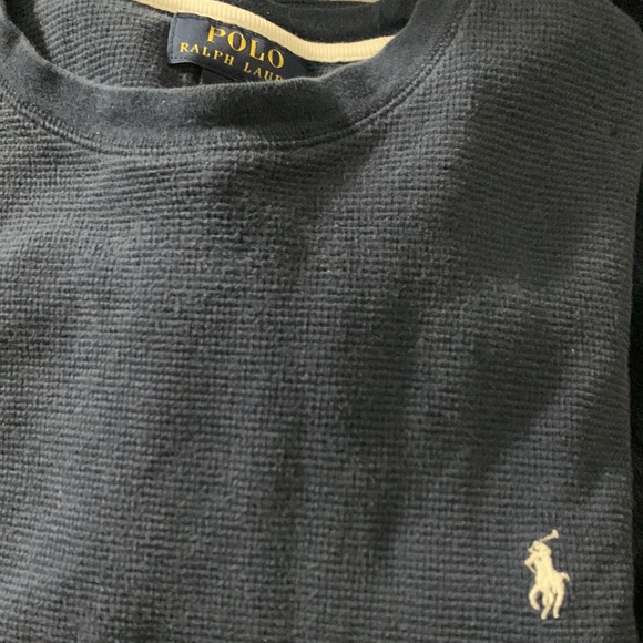 POLO Ralph Lauren boys Polo pullover in Blue size L - Picture 4 of 4